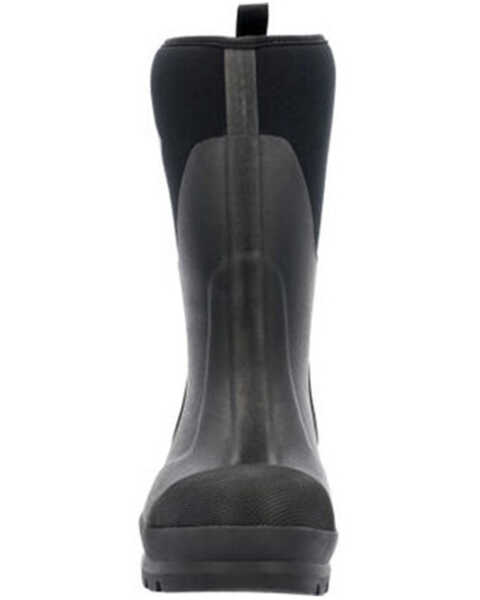 Image #4 - Muck Boots Women's Chore Classic Mid Waterproof Rubber Boots - Steel Toe , Black, hi-res