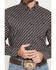 Image #3 - RANK 45&reg; Men's Rough Road Geo Print Long Sleeve Button-Down Stretch Western Shirt, Navy, hi-res