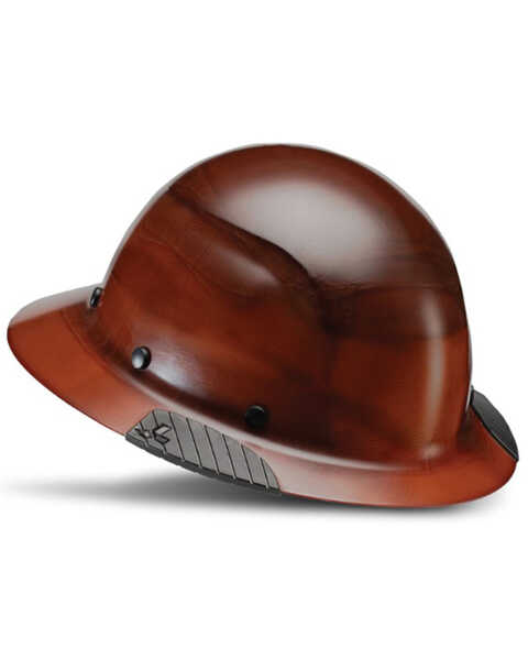 Image #1 - Lift Safety Dax Fiber Resin Full Brim Hard Hat , Brown, hi-res