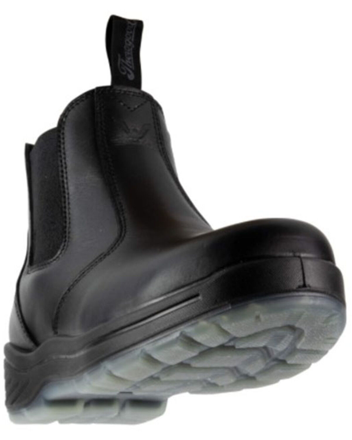 Image #3 - Thorogood Men's Quick Release Work Boots - Composite Toe, Black, hi-res