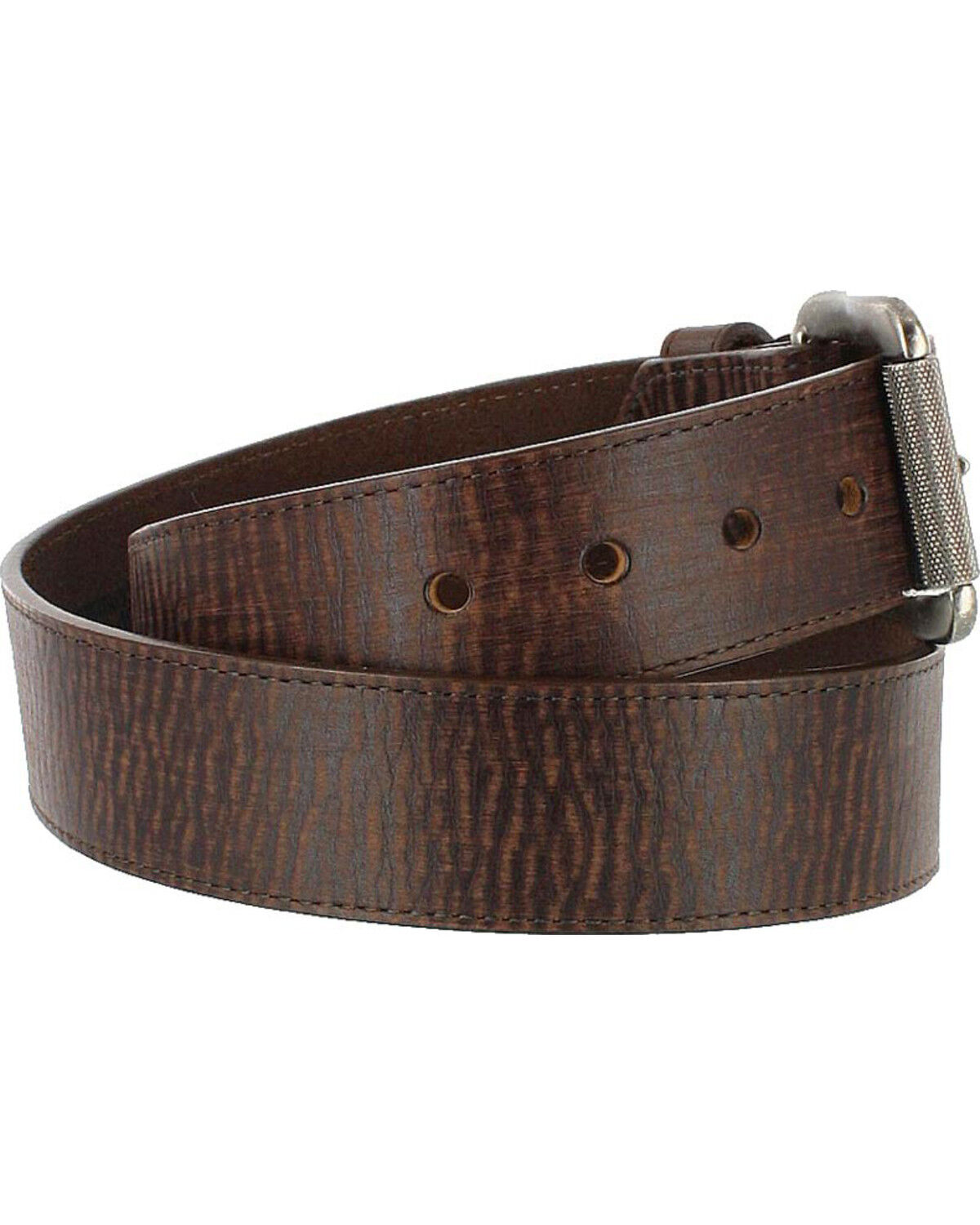 Image #4 - Justin Men's Bomber Belt, Brown, hi-res