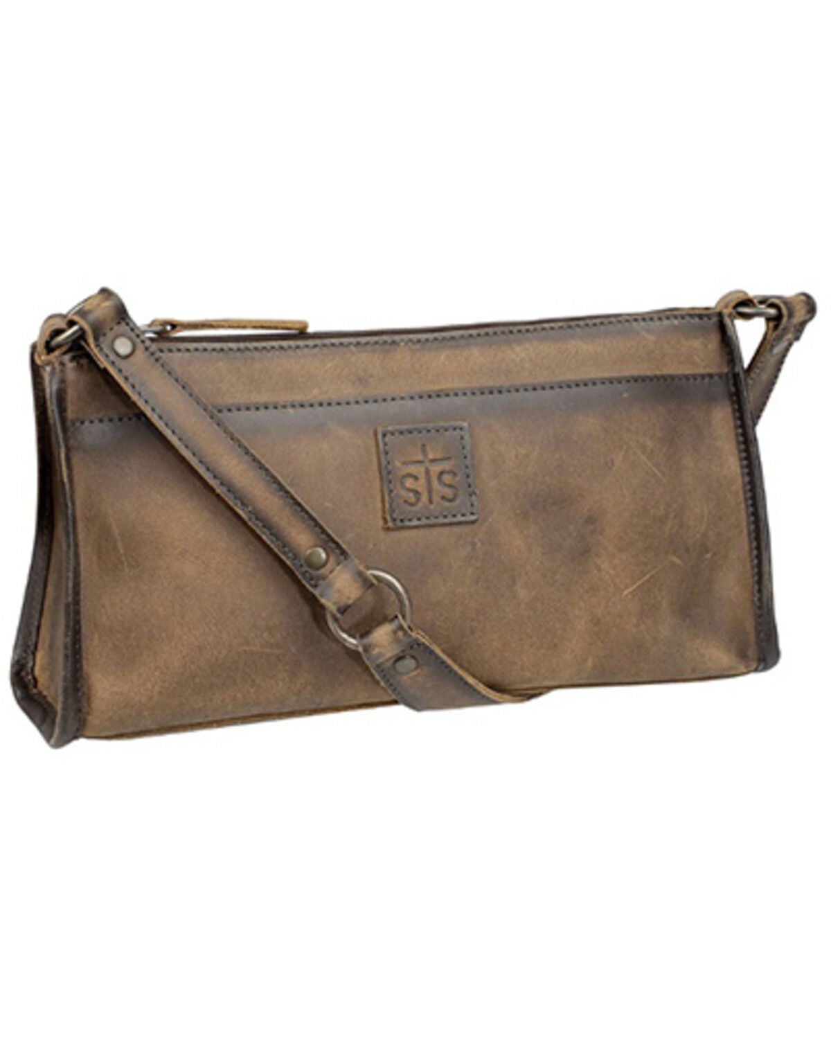 Image #3 - STS Ranchwear by Carroll Women's Baroness Bailey Bag, Brown, hi-res