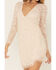 Image #2 - Free People Women's Pearl Lace Long Sleeve Mini Dress, , hi-res