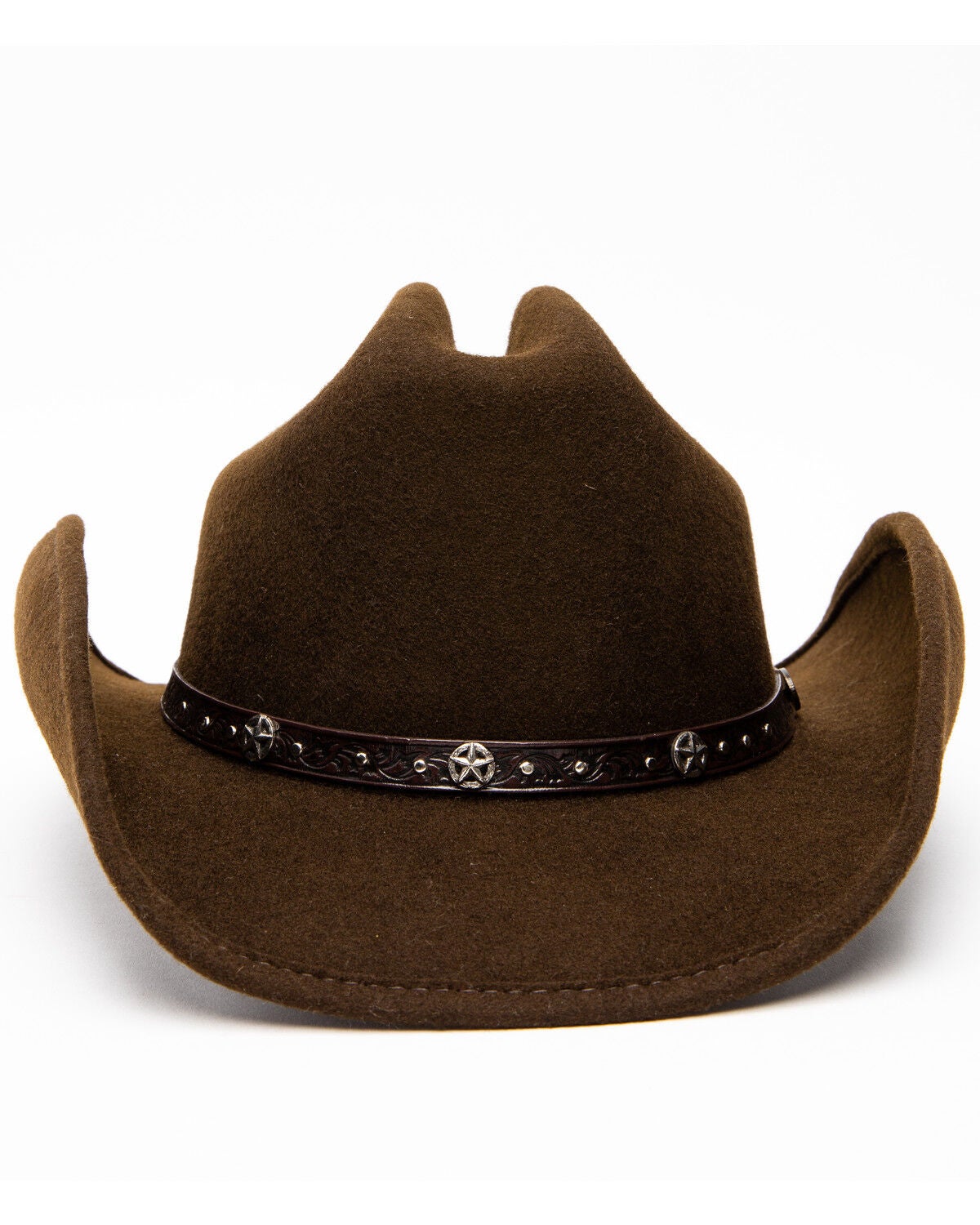 Image #4 - Cody James Crushable Felt Cowboy Hat, Brown, hi-res