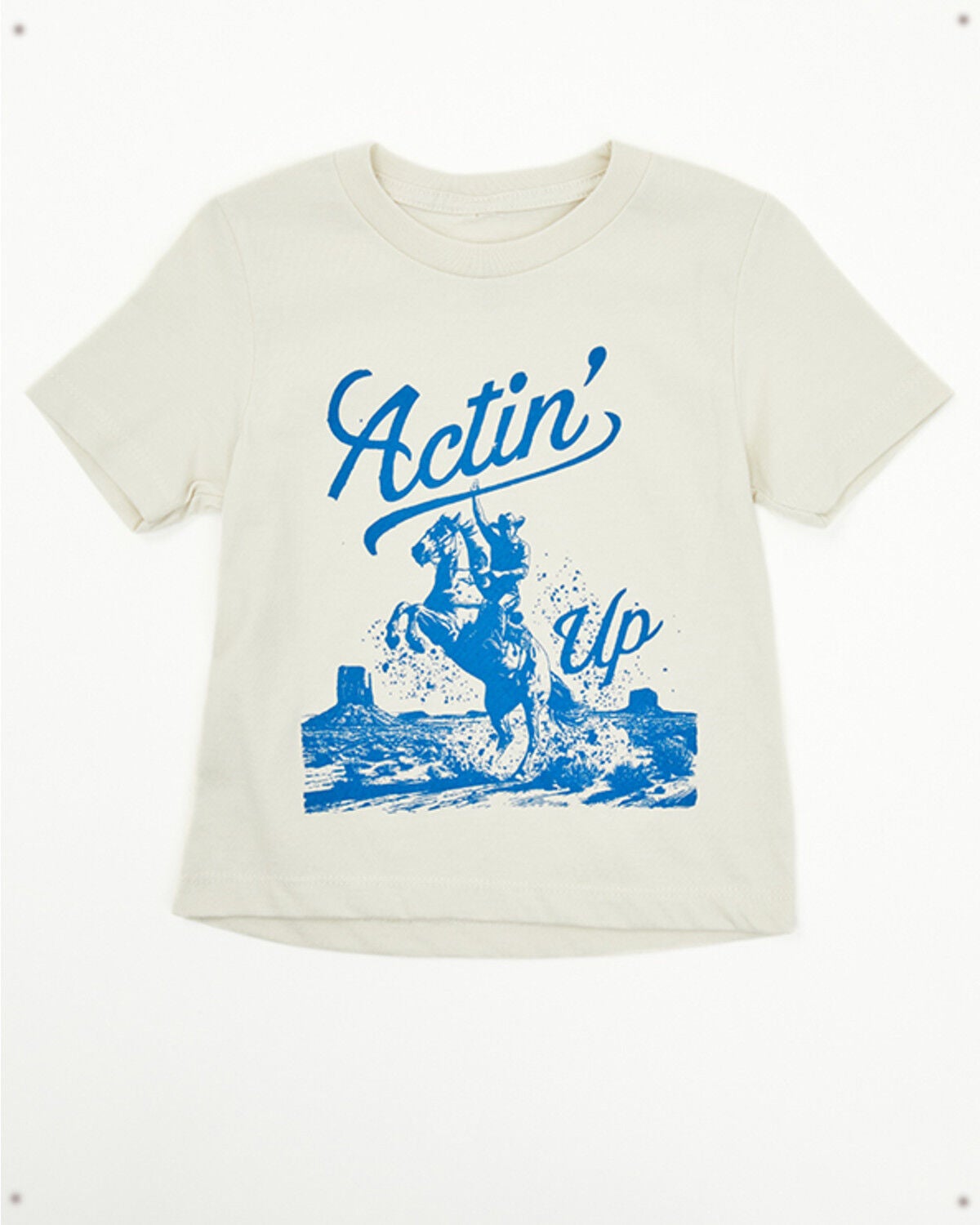 Cody James Toddler Boys' Actin' Up Short Sleeve Graphic T-Shirt, Cream, hi-res