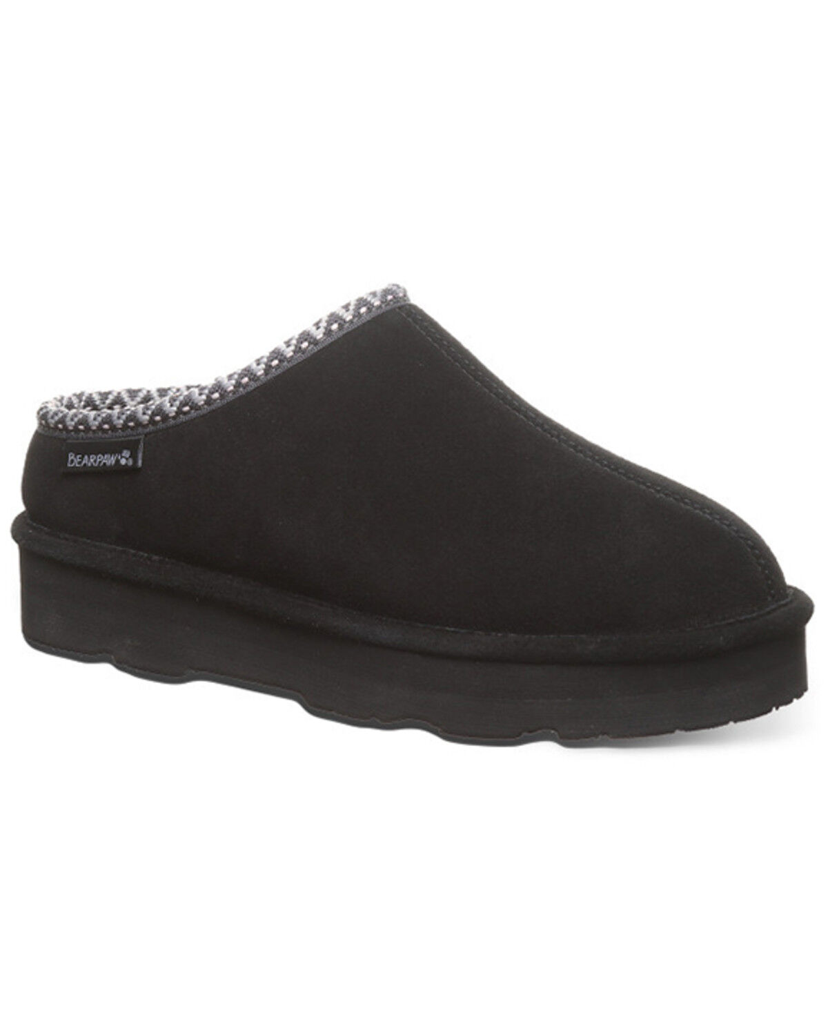Image #1 - Bearpaw Women's Martis Slippers, Black, hi-res