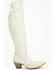 Image #2 - Corral Women's Glitter Overlay Tall Western Boots - Snip Toe, Beige/khaki, hi-res