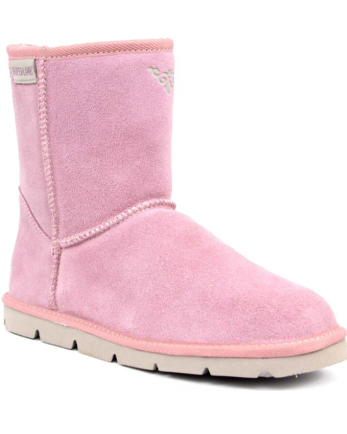 Image #1 - Superlamb Women's Argali 7.5" Suede Leather Pull On Casual Boots - Round Toe, , hi-res