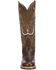 Lucchese Women's Ruth Tall Western Boots - Round Toe, Chocolate, hi-res