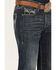 Image #4 - Rock & Roll Denim Men's Double Barrel Dark Vintage Wash Relaxed Straight Rigid Denim Jeans, Dark Medium Wash, hi-res