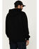 Image #4 - Hawx Men's Logo Sleeve Hooded Sweatshirt - Tall, Black, hi-res
