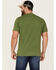 Image #4 - Brothers and Sons Men's Eagle Slub Circle Graphic T-Shirt  , Green, hi-res