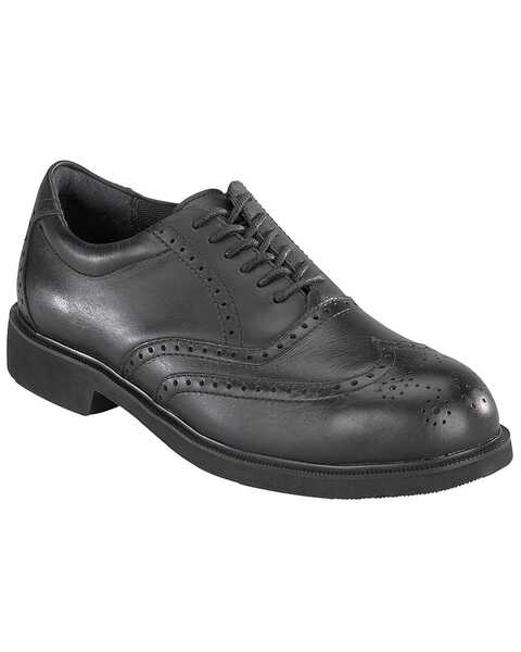 Rockport Works Dressports Oxford Work Shoes - Steel Toe, Black, hi-res