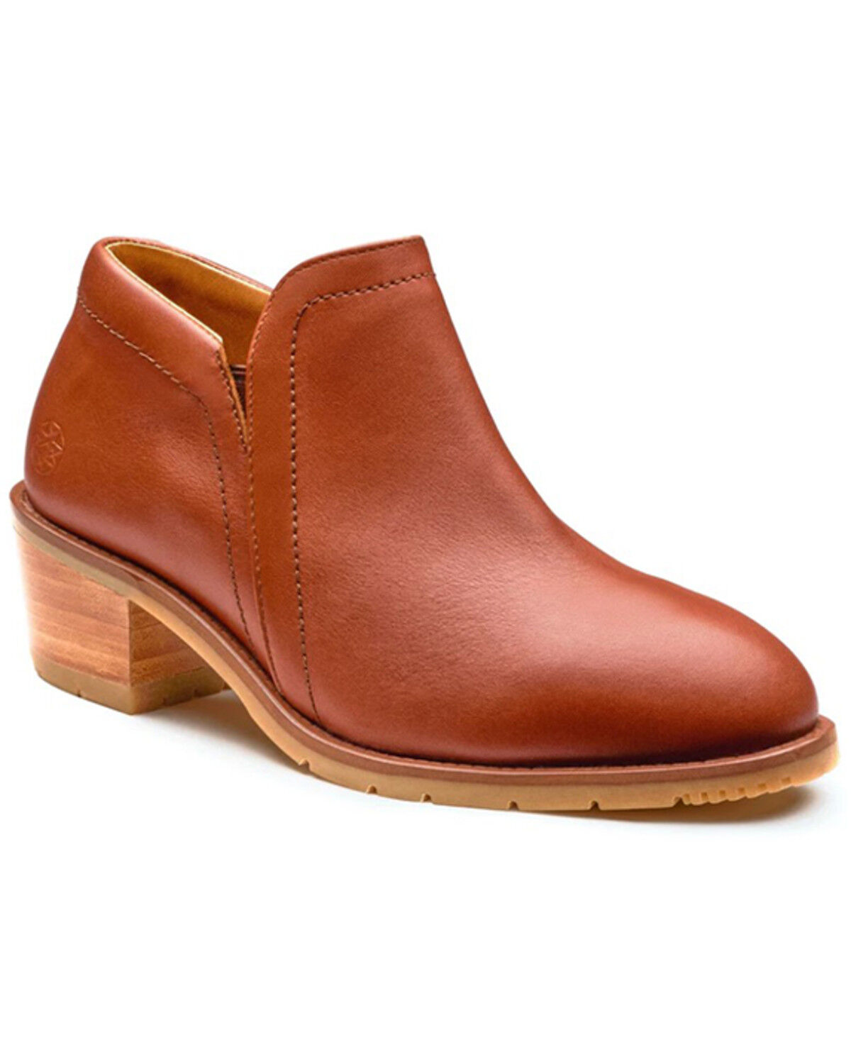 Image #1 - Xena Workwear Women's Gravity Work Shoes - Steel Toe, Cognac, hi-res
