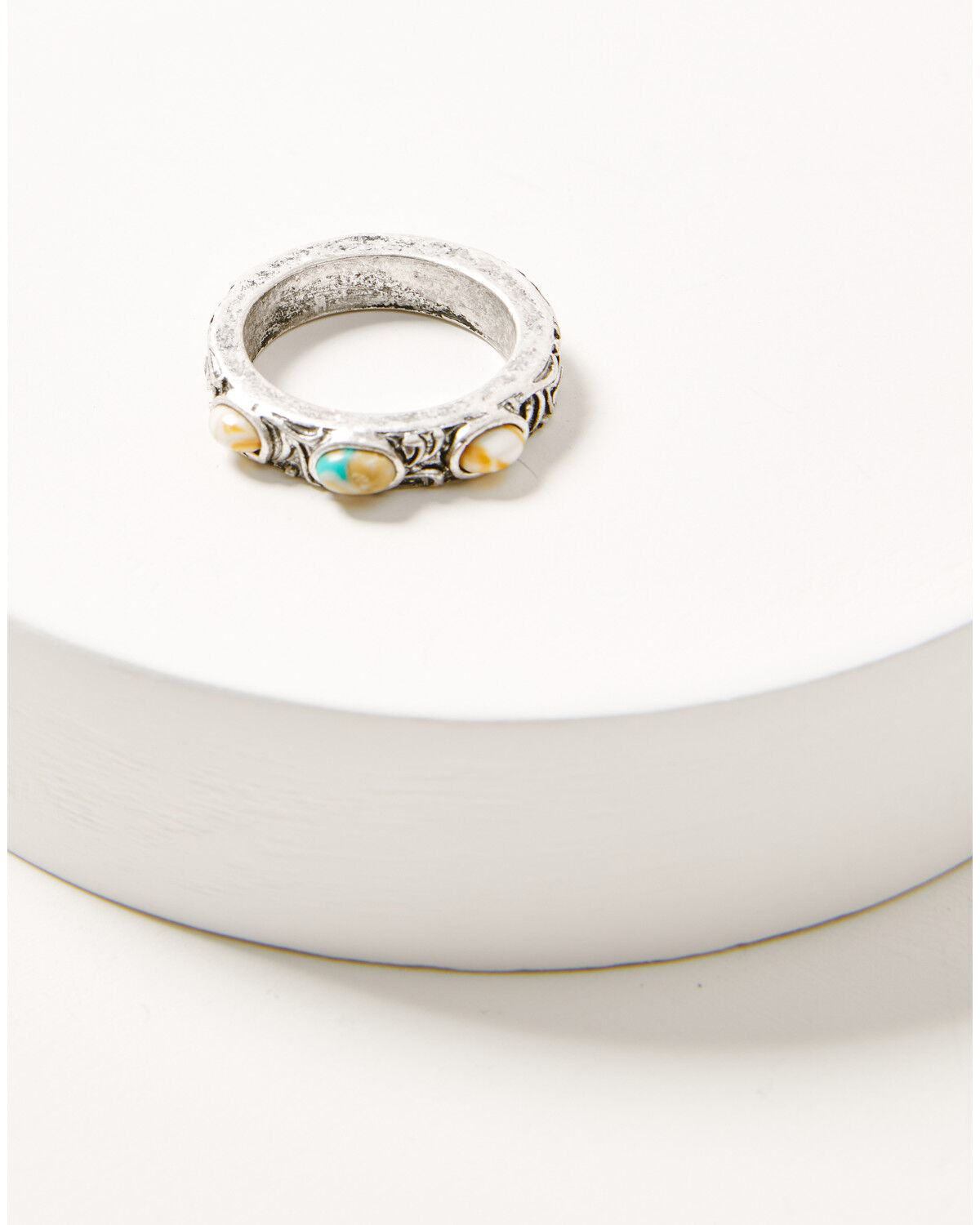 Image #4 - Shyanne Women's Sedona Sky Ring Set - 3 Piece, Silver, hi-res
