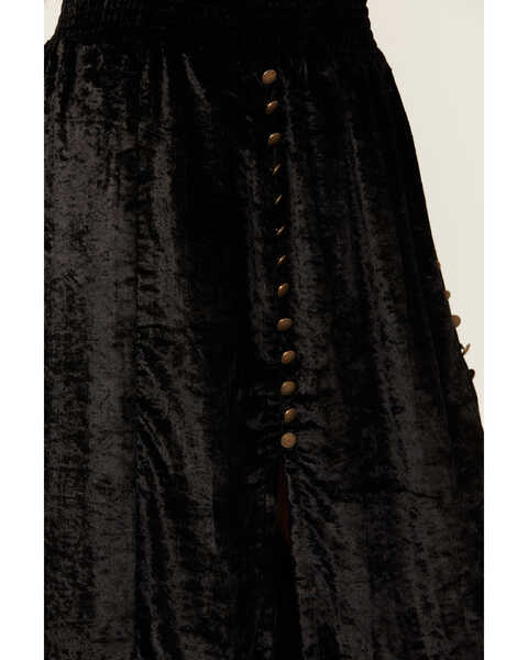 Image #2 - Shyanne Women's Velvet Skirt , Black, hi-res