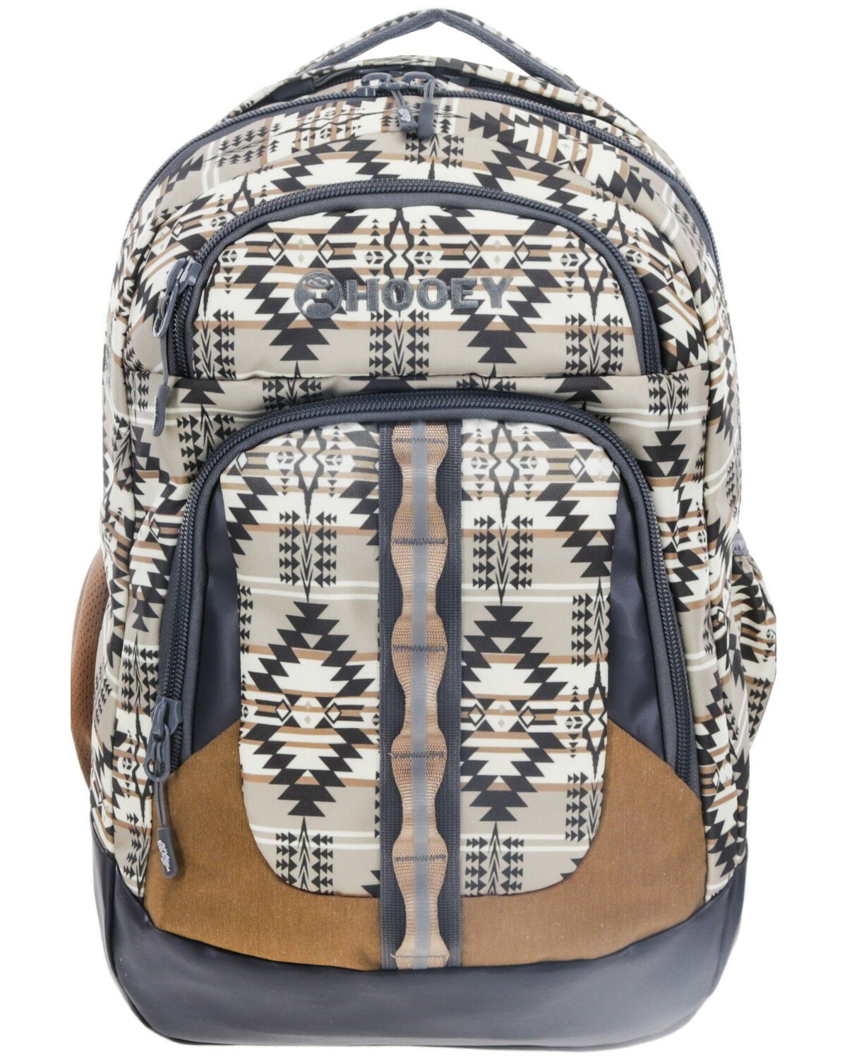 Image #1 - Hooey Ox Southwestern Print Backpack, Tan, hi-res