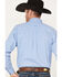 Image #4 - Ariat Men's Nory Stretch Geo Print Button-Down Western Shirt , Light Blue, hi-res