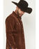 Image #2 - Panhandle Slim Men's Corduroy Long Sleeve Snap Western Shirt, Brown, hi-res