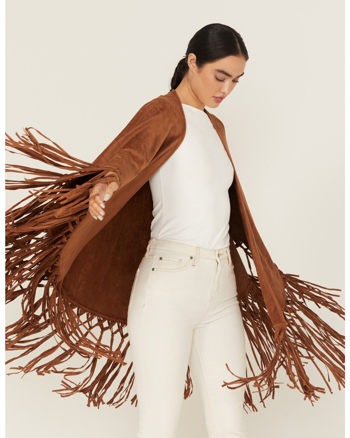 Tasha Polizzi Women's Sierra Shawl, Tan, hi-res