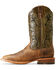 Image #2 - Ariat Men's Cowboss Western Boots - Broad Square Toe, Brown, hi-res