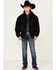 STS Ranchwear Boys' Whiskey Jacket, Dark Brown, hi-res