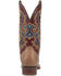 Dan Post Men's Rocksprings Western Performance Boots - Square Toe, Brown, hi-res