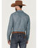 Image #4 - Cody James Men's Hotspot Solid Long Sleeve Snap Western Shirt, Blue, hi-res