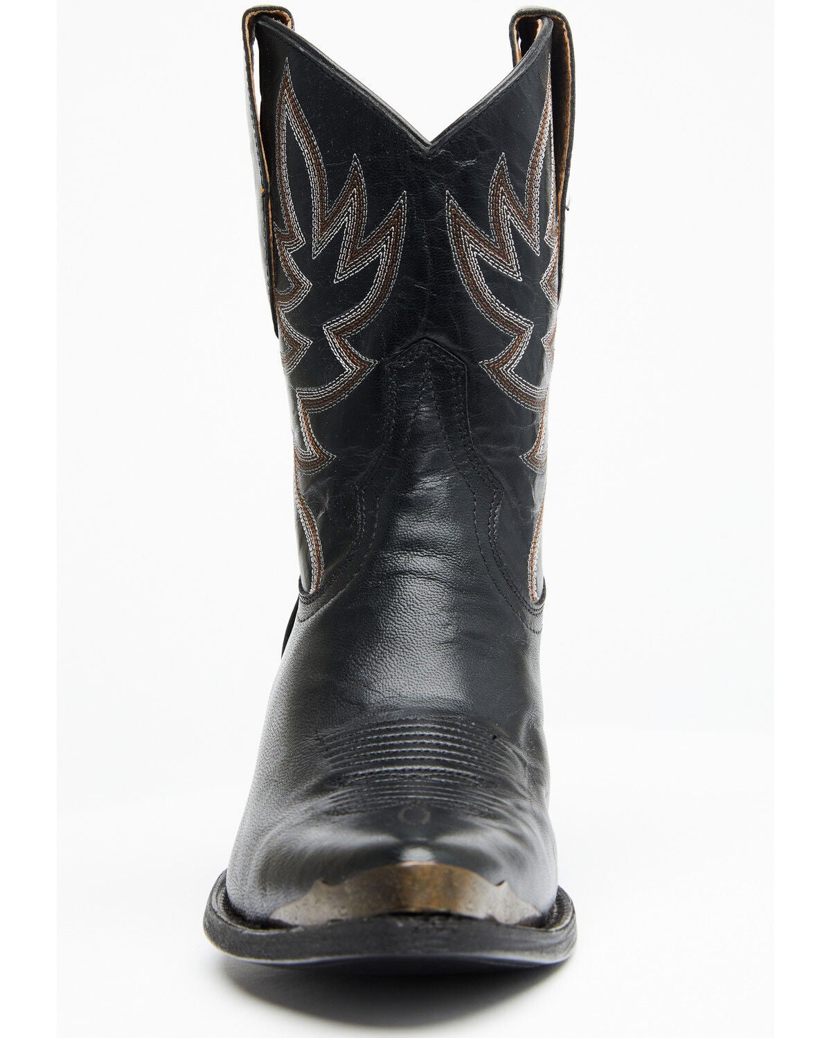 black cowboy booties womens