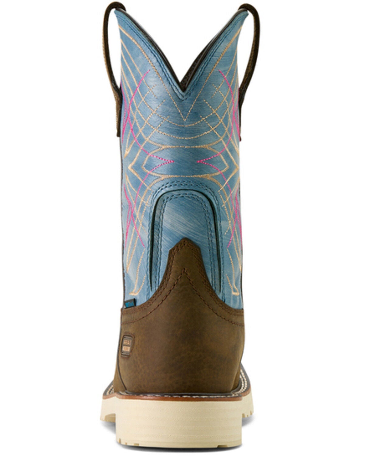 Image #3 - Ariat Women's Activator Waterproof Work Boots - Soft Toe, Dark Brown, hi-res