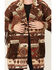 Image #3 - Shyanne Women's Tribal Tapestry Fringe Coat, Medium Brown, hi-res
