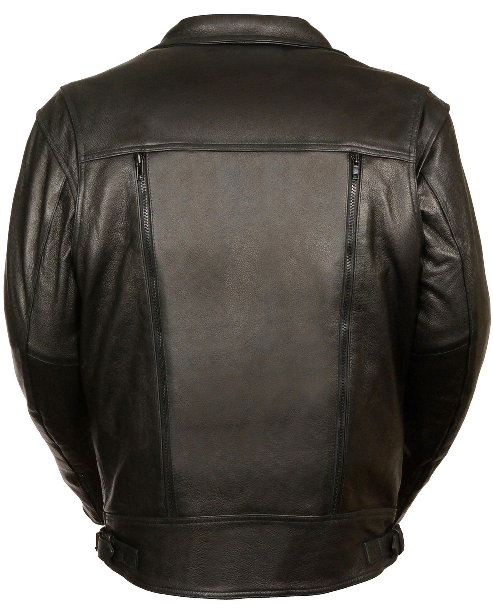 新しいスタイル Utility Men's Leather Milwaukee Name: Product Pocket Jacket Motorcycle 着物・浴衣