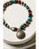 Image #3 - Paige Wallace Women's Mixed Bead Stone Bracelet, Turquoise, hi-res