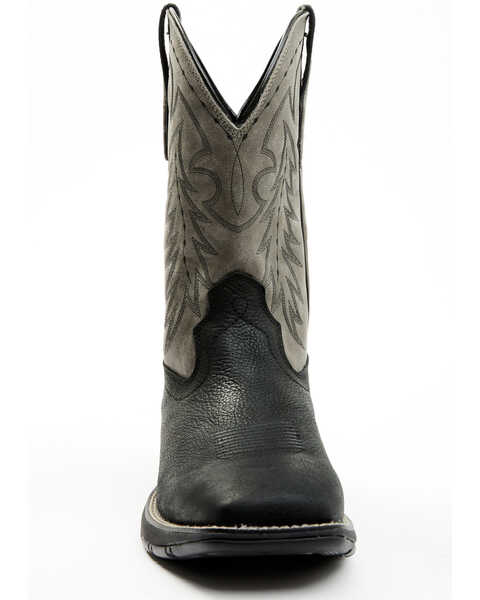 Image #4 - Cody James Men's Summit Lite Xero Gravity Performance Western Boots - Broad Square Toe, Black, hi-res