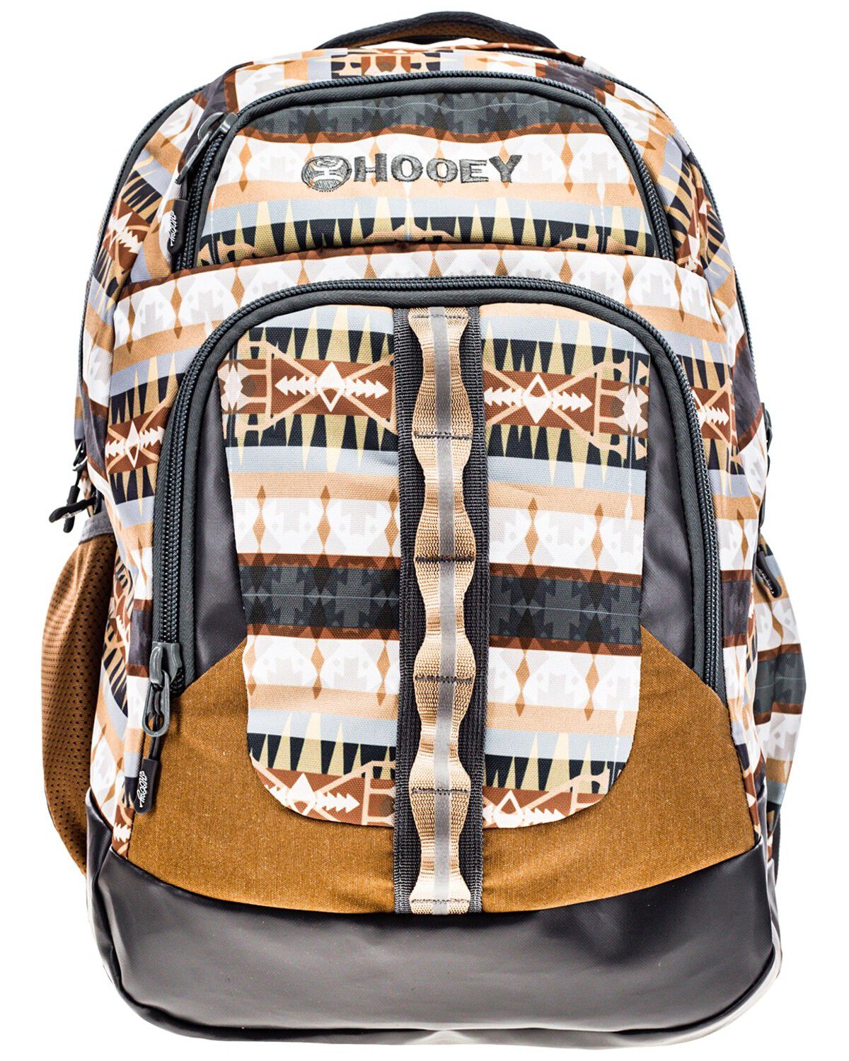 Image #1 - Hooey Ox Southwestern Print Backpack, Tan, hi-res