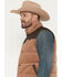 Image #2 - Cody James Men's Lonoke Corduroy Puffer Vest - Big, Tan, hi-res