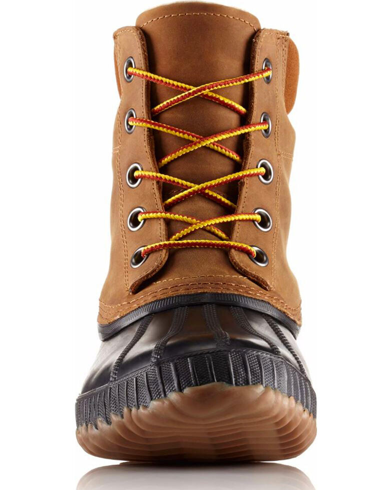 Sorel Men S Tan Cheyanne Ii Lace Duck Boots Round Toe Sheplers