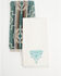 Image #1 - Boot Barn Western Kitchen Towel Set - 2 Pack, Teal, hi-res