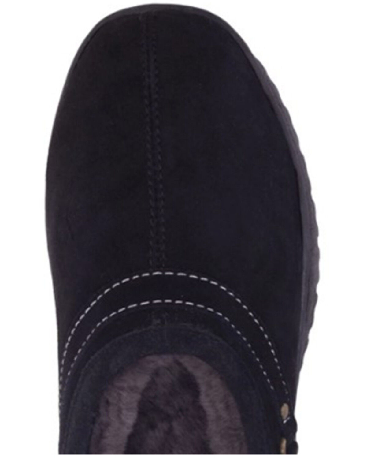 Image #5 - Cloud Nine Women's Sheepskin Clog Slippers, Black, hi-res