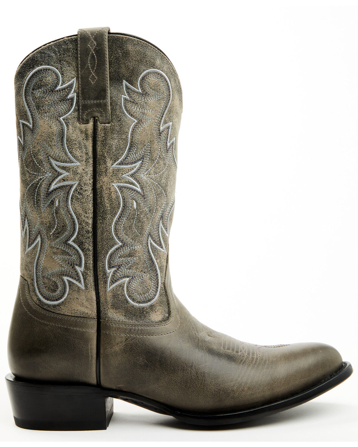 Image #2 - Cody James Men's Alton Western Boots - Round Toe, Charcoal, hi-res