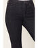 Image #2 - Wrangler Women's Camryn Dark Wash High Rise Bespoke Bootcut Stretch Denim Jeans, Dark Wash, hi-res