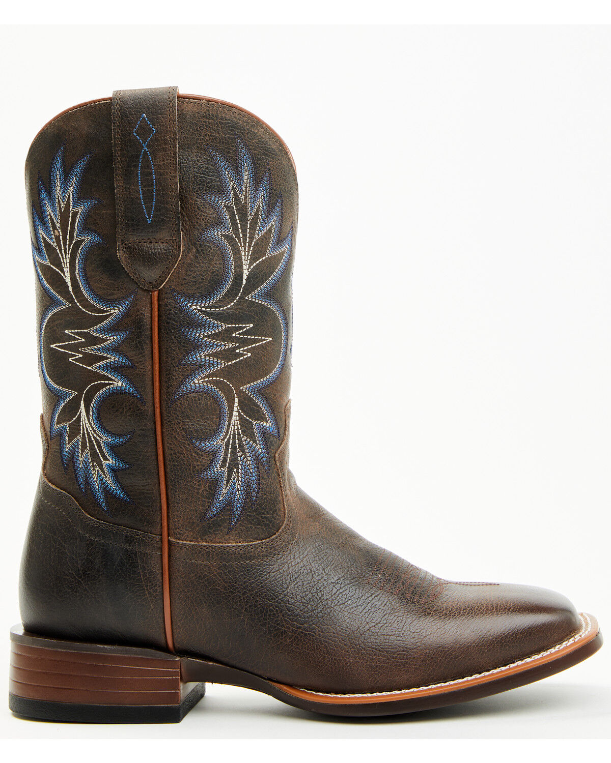 Image #2 - Cody James Hoverfly Axel Performance Western Boots - Broad Square Toe, Brown, hi-res