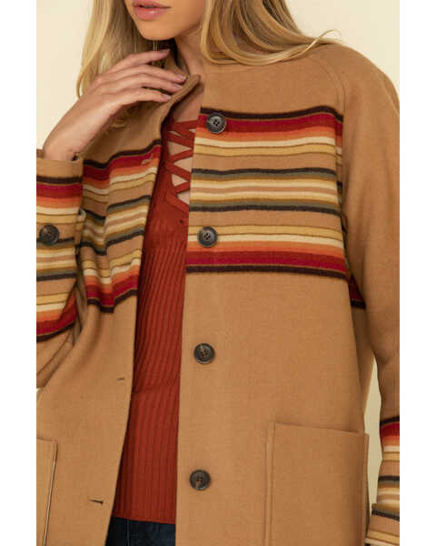 Image #4 - Pendleton Women's Tan Sunset Striped Coat, , hi-res