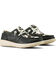 Image #2 - Ariat Women's Hair-On Tooled Hilo Casual Shoes - Moc Toe, Black, hi-res