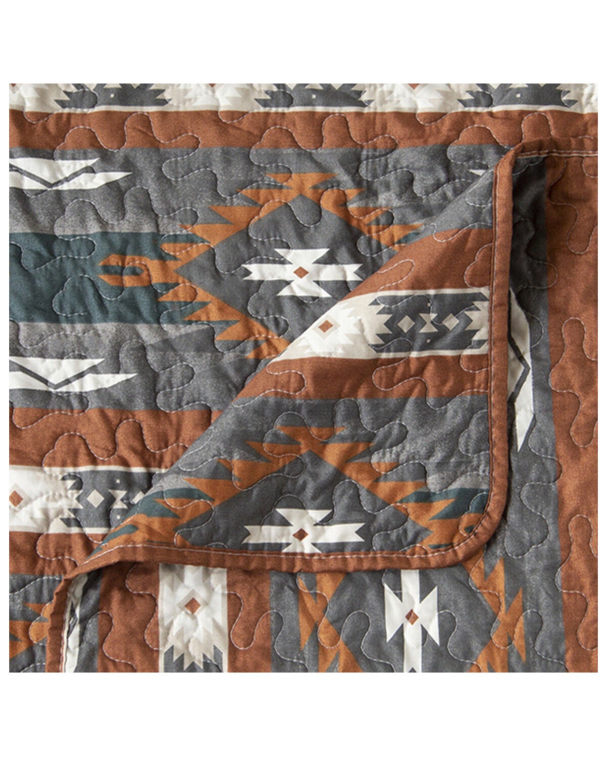 Image #4 - Carstens Home Wrangler Checotah Twin Quilt Set - 2 Piece, Multi, hi-res