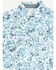Image #2 - Cody James Toddler Boys' Frontier Threads Paisley Print Short Sleeve Snap Western Shirt, White, hi-res