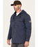 Image #1 - Hawx Men's Racine Hooded Shirt Jacket, Navy, hi-res