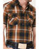 Image #3 - Pendleton Men's Frontier Large Plaid Short Sleeve Western Shirt , Brown, hi-res