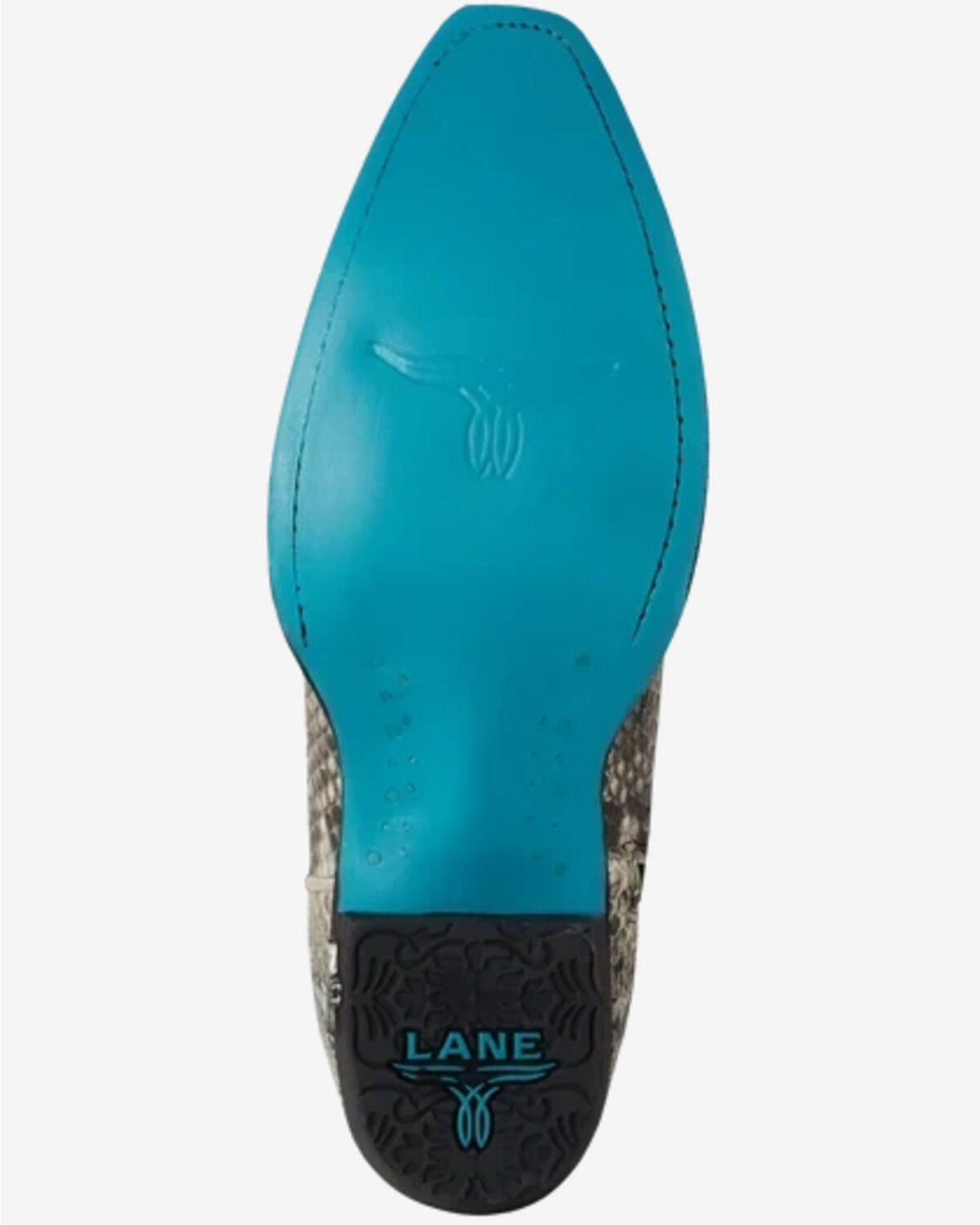 Image #4 - Lane Women's Skylight Exotic Python Tall Western Boots - Snip Toe, Black, hi-res