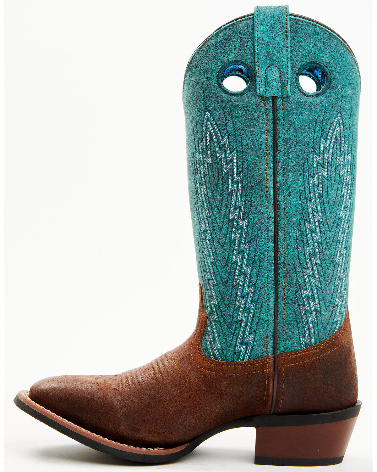 Image #3 - Laredo Women's Sable Western Boots - Broad Square Toe, Brown, hi-res